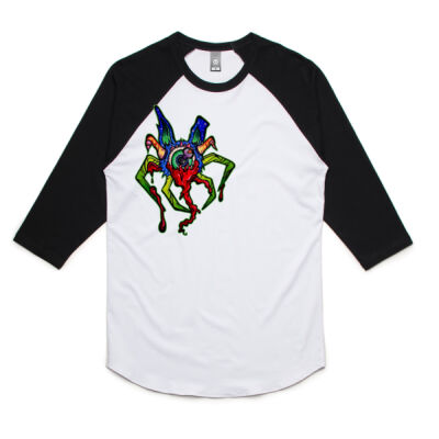 Spiderbunny 3/4 sleeve Tshirt by Silent Goat Thumbnail