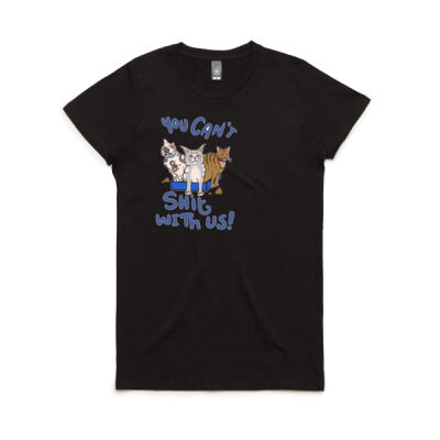 You Cant Sit With Us Fitted Tshirt Thumbnail