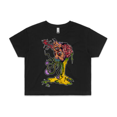 Cronenberish Cropped Tshirt Thumbnail