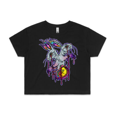 Conjoined Bunny Cropped T Thumbnail