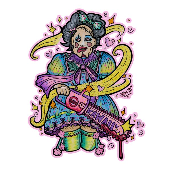 lolita leatherface 5 x 7  tshirt Thumbnail